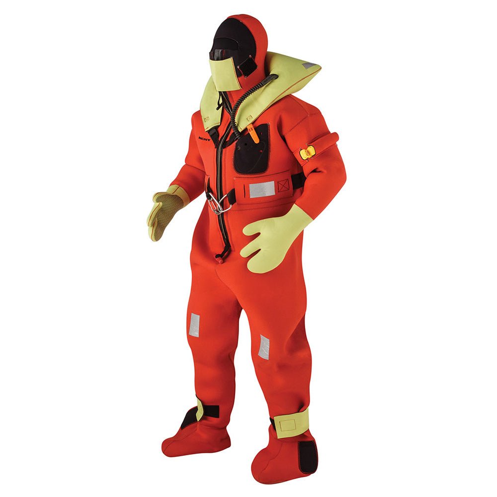 Kent Commercial Immersion Suit - USCG/SOLAS Version - Orange - Intermediate [154100 - 200 - 020 - 13]