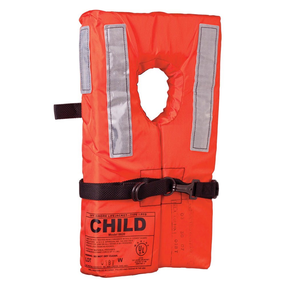 Kent Type 1 Collar Style Life Jacket - Child [100100 - 200 - 002 - 12]