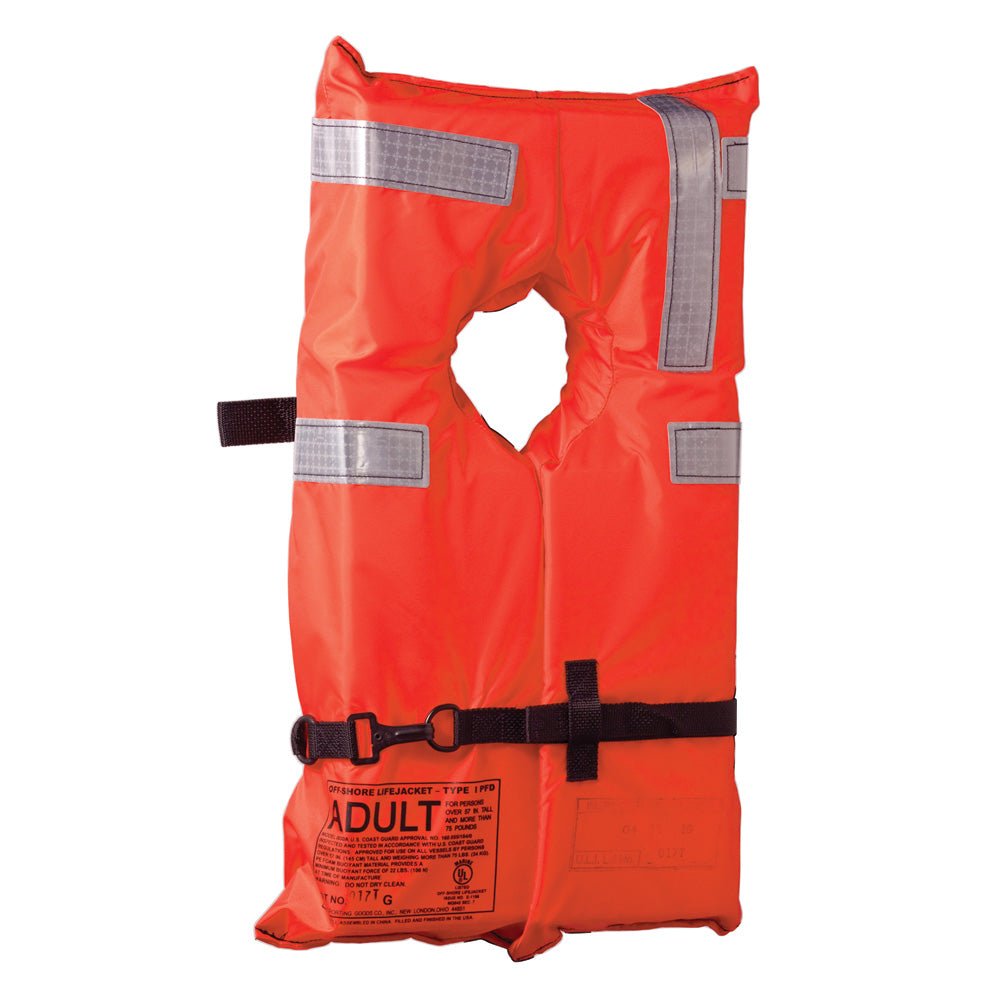 Kent Type I Collar Style Life Jacket - Adult Universal [100100 - 200 - 004 - 12]