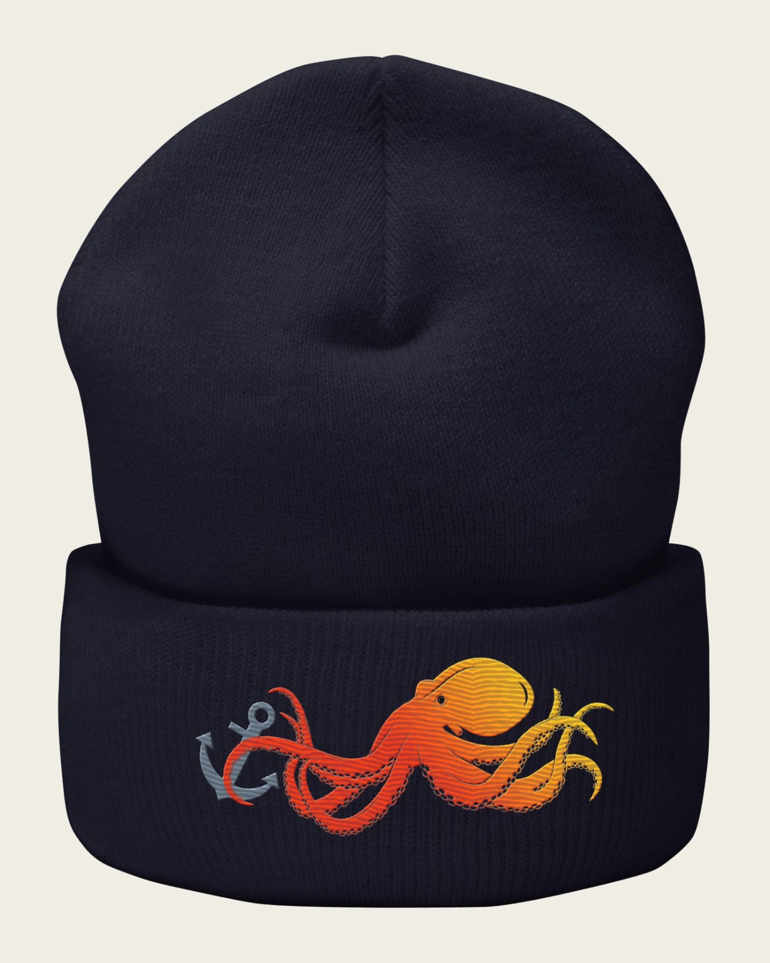 Kraken's Anchor Cuffed Beanie