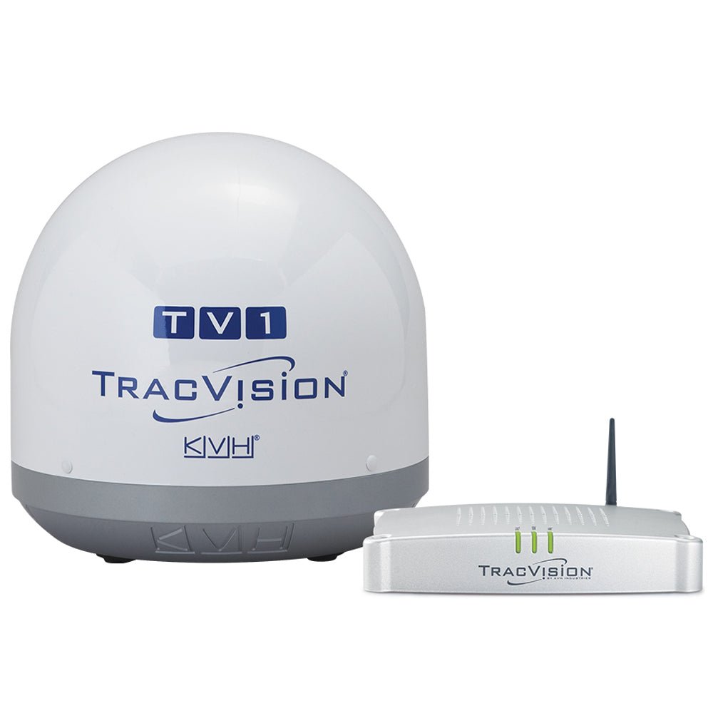 KVH TracVision TV1 w/IP - Enabled TV - Hub Linear Universal Single - Output LNB [01 - 0366 - 02]