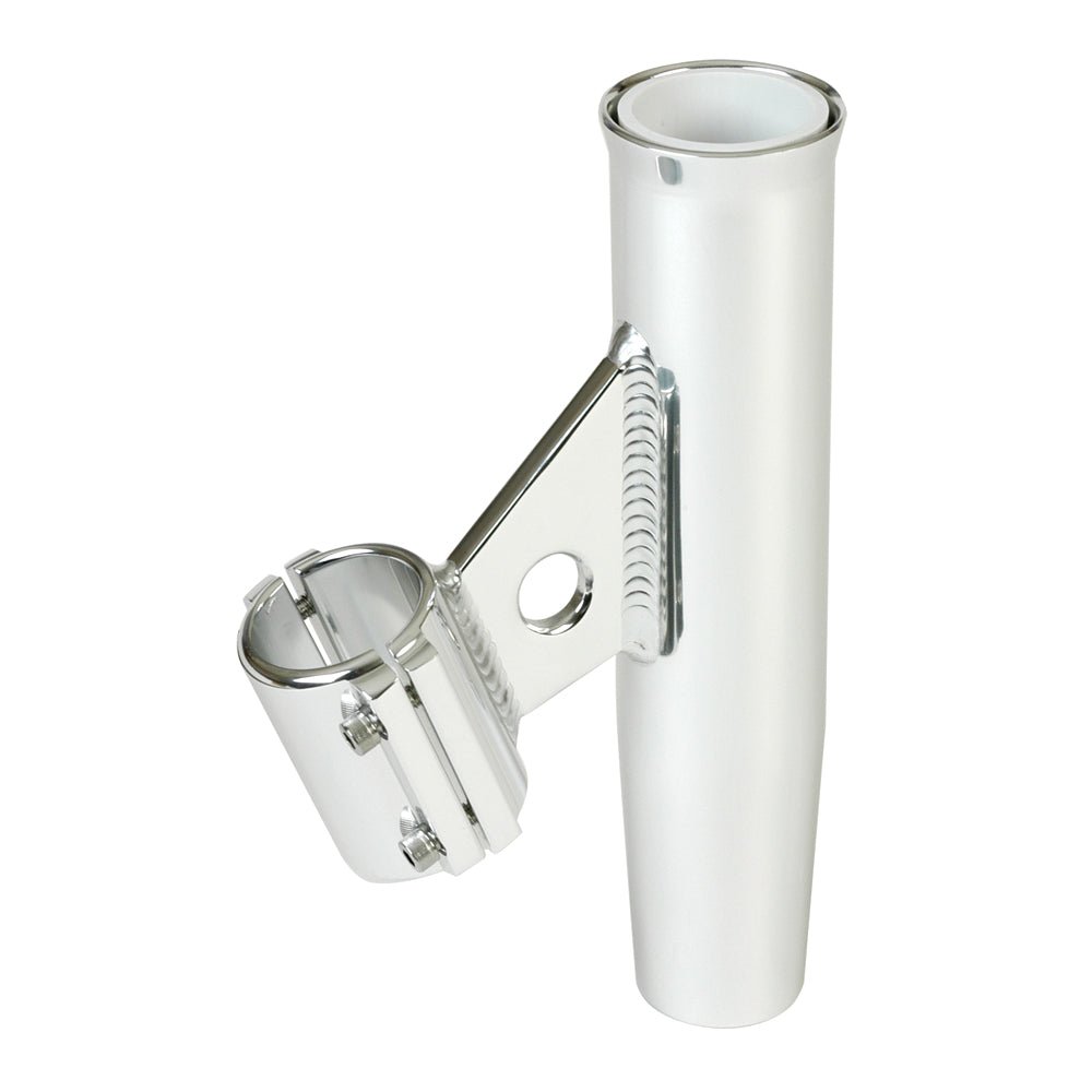 Lee's Clamp - On Rod Holder - Silver Aluminum - Vertical Mount - Fits 1.660" O.D. Pipe [RA5003SL]