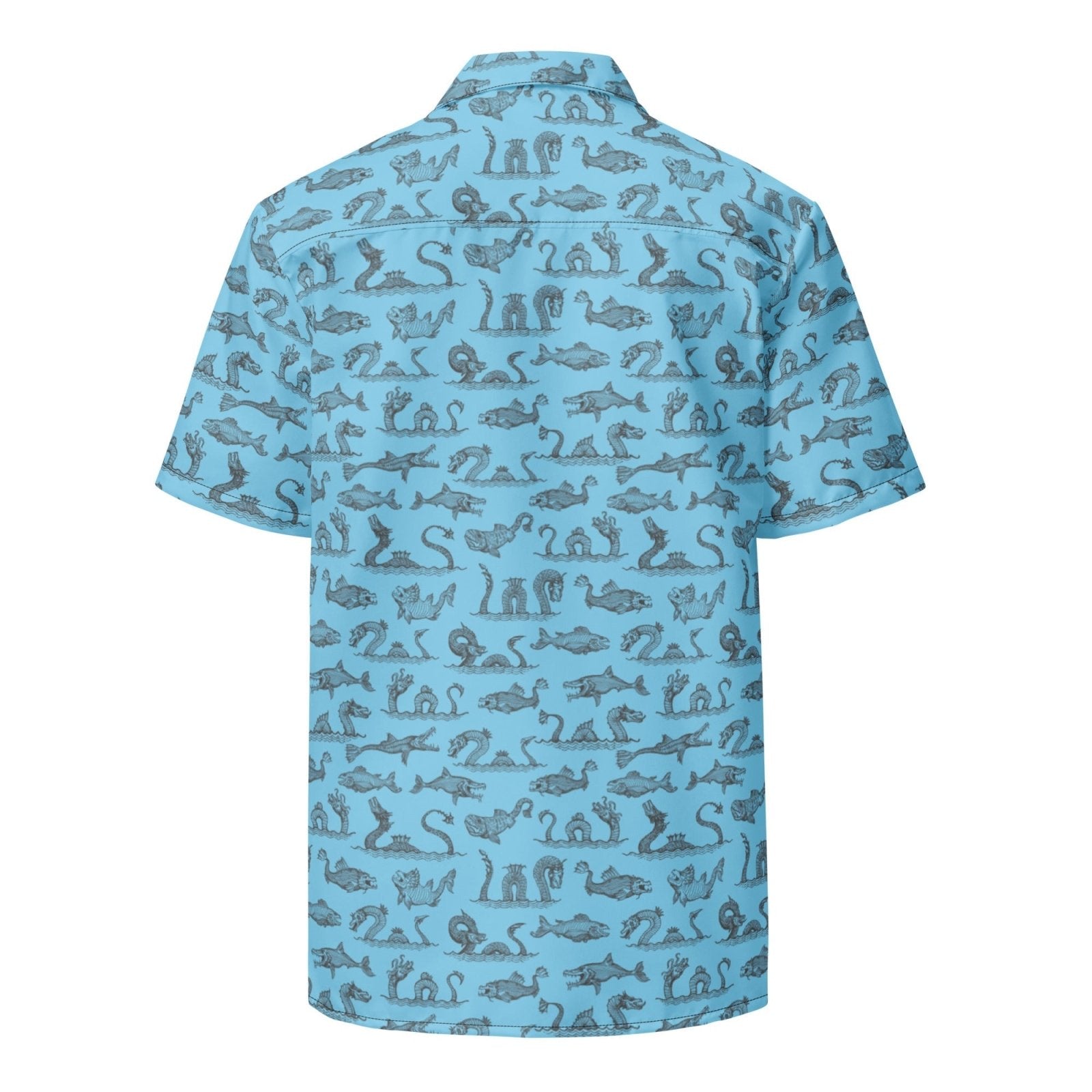 Legends of the Deep Button Down Hawaiian Shirt - Coastal Summer 2024 Collection