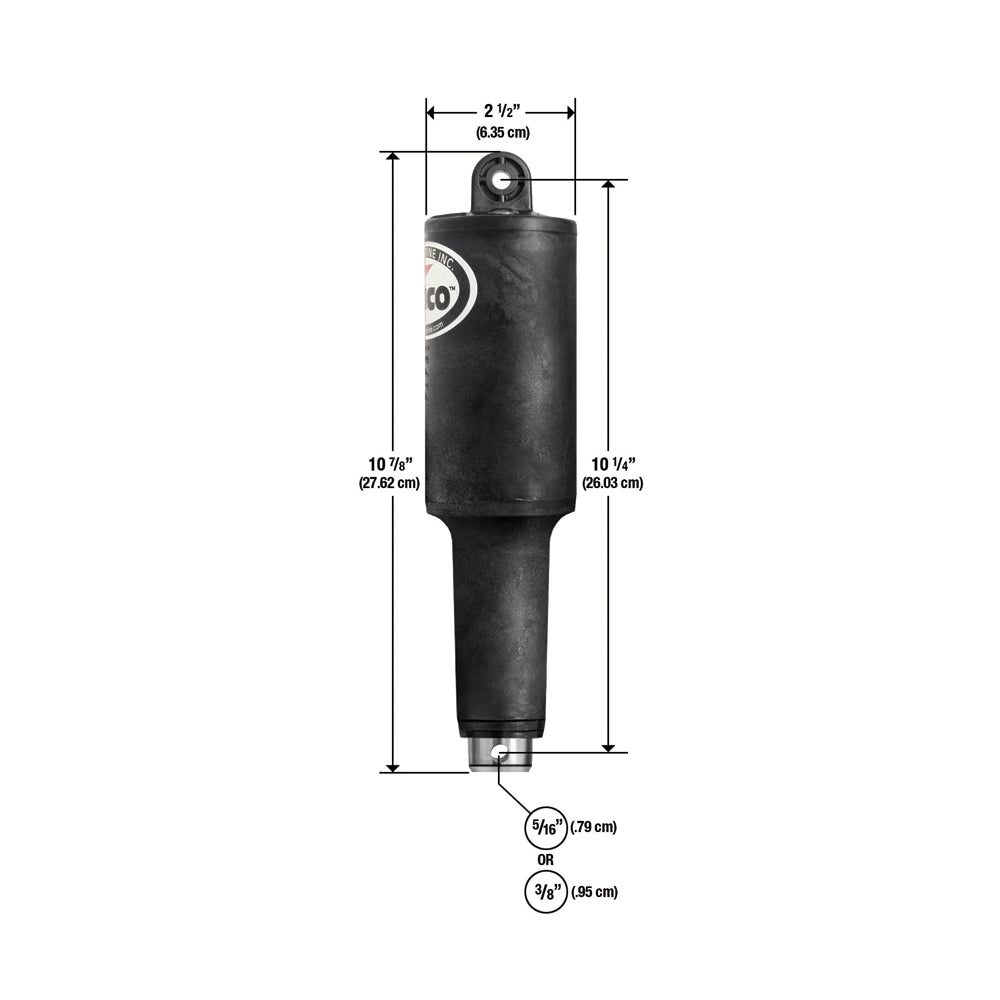 Lenco 101XDS Short Extreme Duty Actuator - 12V - 2 - 1/4" Stroke w/3/8" Hardware [15058 - 001]