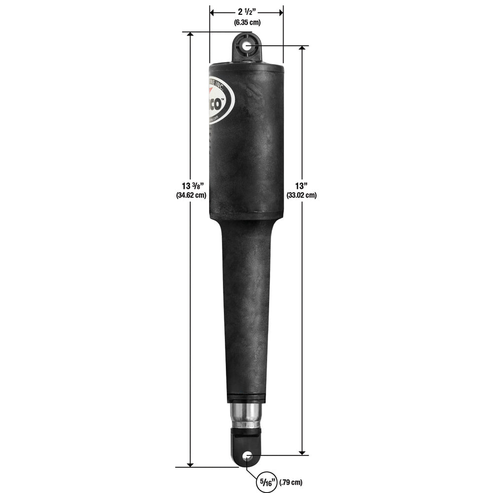 Lenco 102 Series Standard Actuator - 24V - 4 - 1/4" Stroke [15066 - 001]