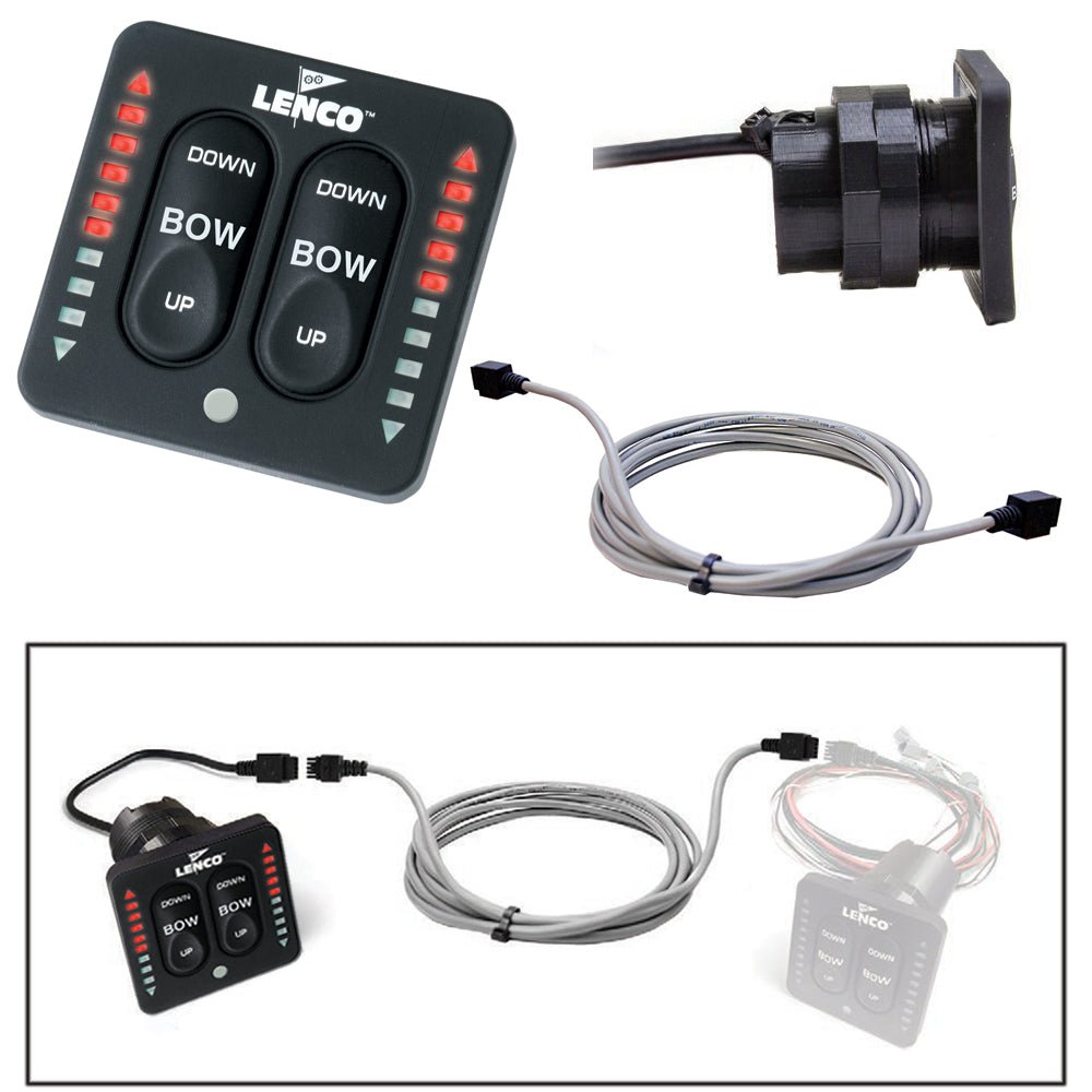 Lenco Flybridge Kit f/ LED Indicator Key Pad f/All - In - One Integrated Tactile Switch - 10' [11841 - 001]