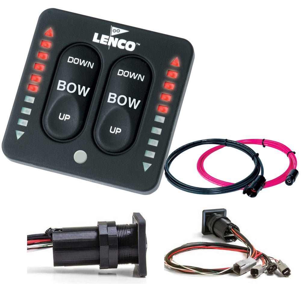 Lenco LED Indicator Integrated Tactile Switch Kit w/Pigtail f/Dual Actuator Systems [15171 - 001]