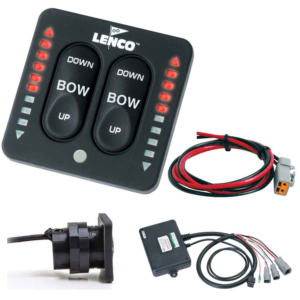 Lenco LED Indicator Two - Piece Tactile Switch Kit w/Pigtail f/Single Actuator Systems [15270 - 001]