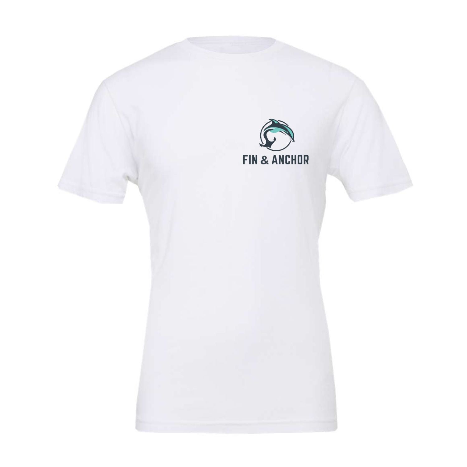 Fin & Anchor Long Beach Unisex Jersey Short Sleeve T-Shirt