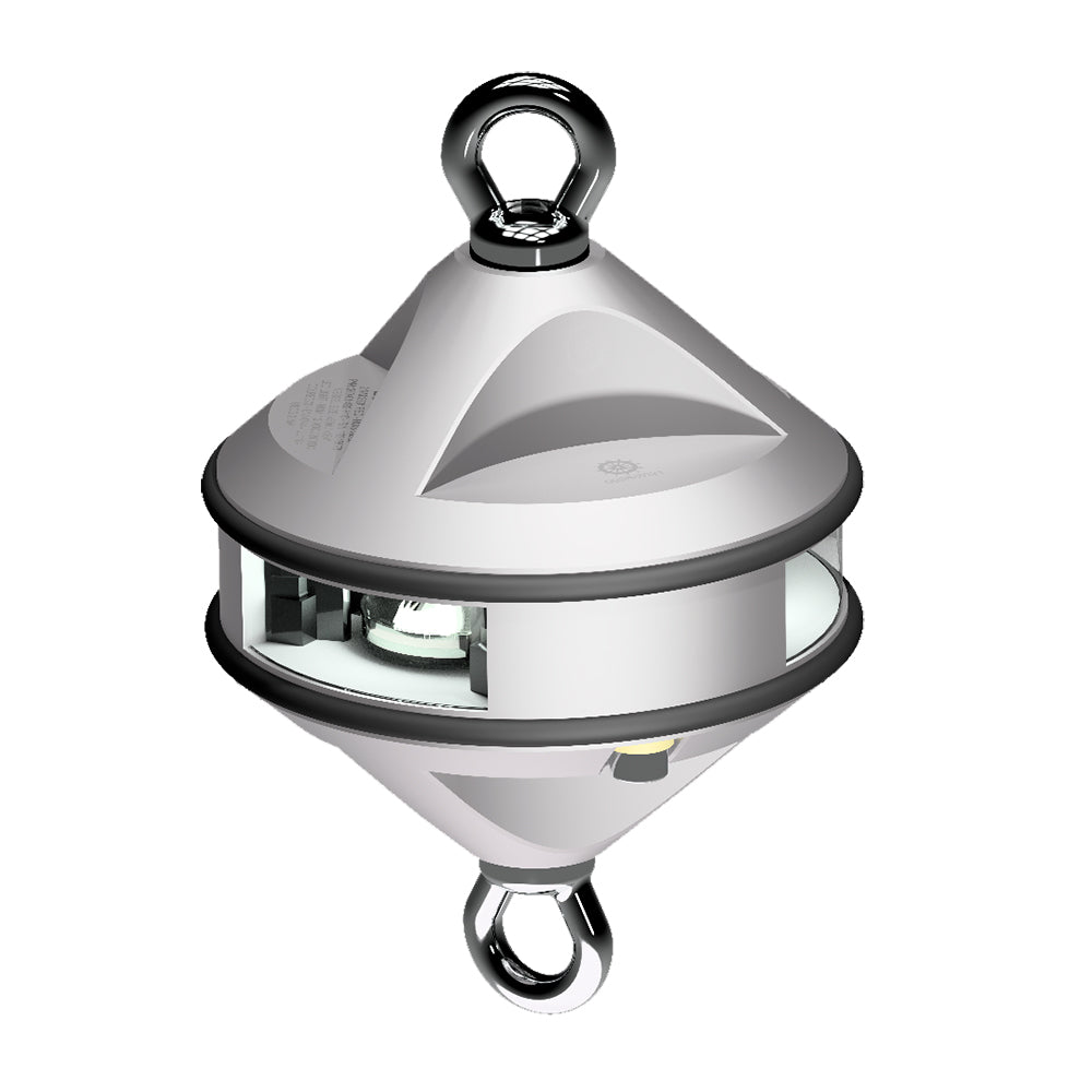 Lopolight Series 200 - 012 - Hoist Light - 2NM - White - Silver Housing [200 - 012G2 - H1C]