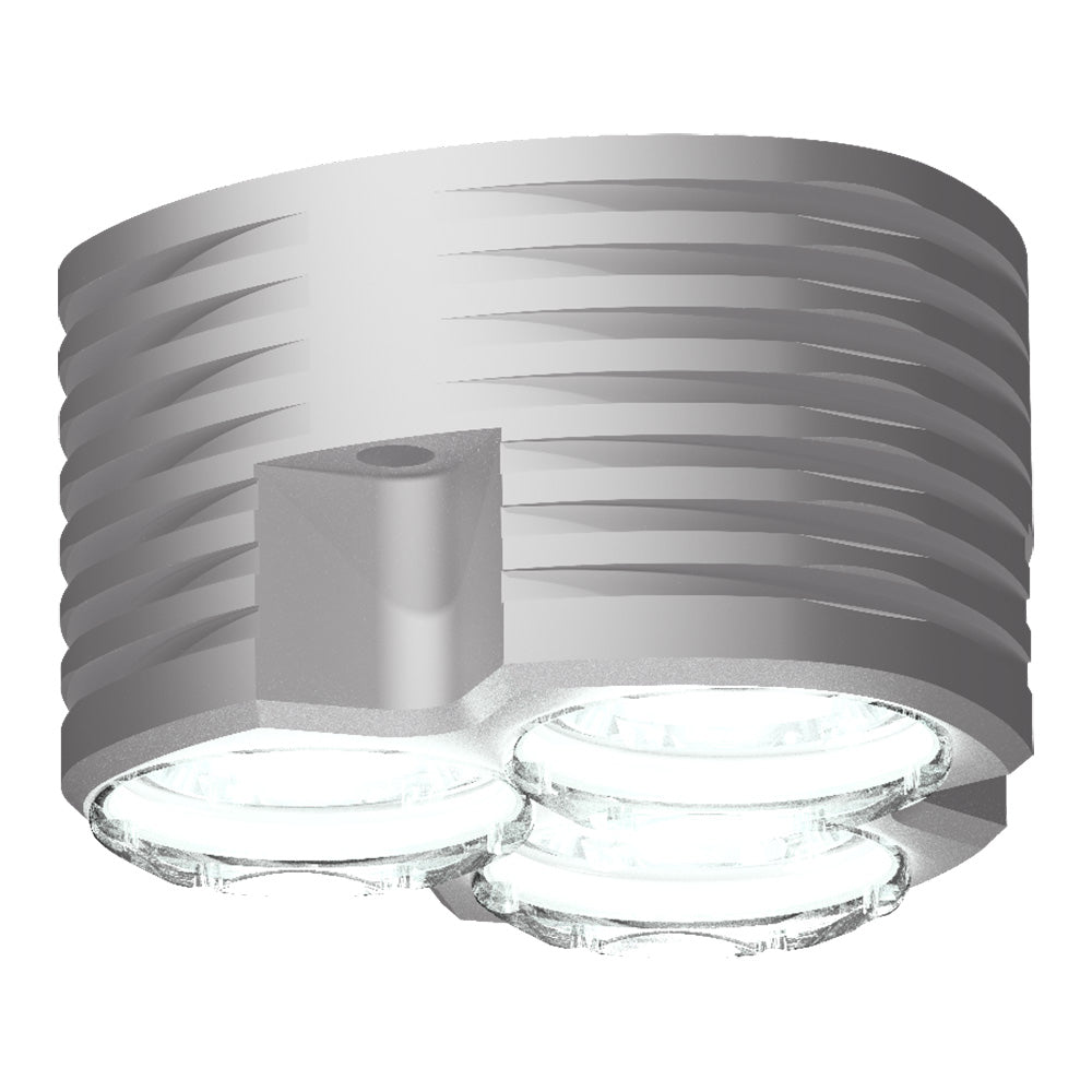 Lopolight Series 400 - 080 - 26 - 30W Deck/Spreader Light - White - Silver Housing [400 - 080 - 26]