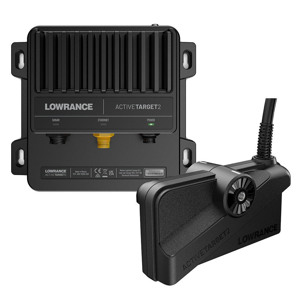 Lowrance ActiveTarget 2 Live Sonar w/Transducer (Module + XDCR+ Mounts) [000 - 15959 - 001]