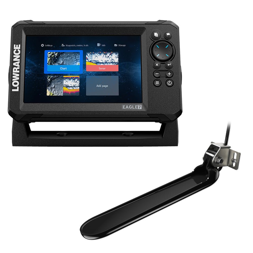 Lowrance Eagle 7 w/TripleShot Transducer Discover OnBoard Chart [000 - 16228 - 001]