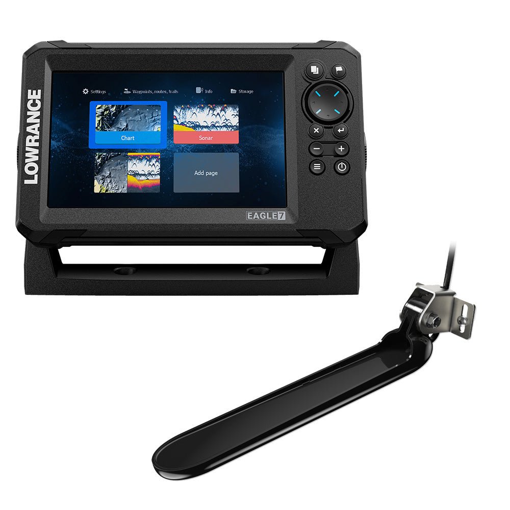 Lowrance Eagle 7 w/TripleShot Transducer U.S. Inland Charts [000 - 16120 - 001]