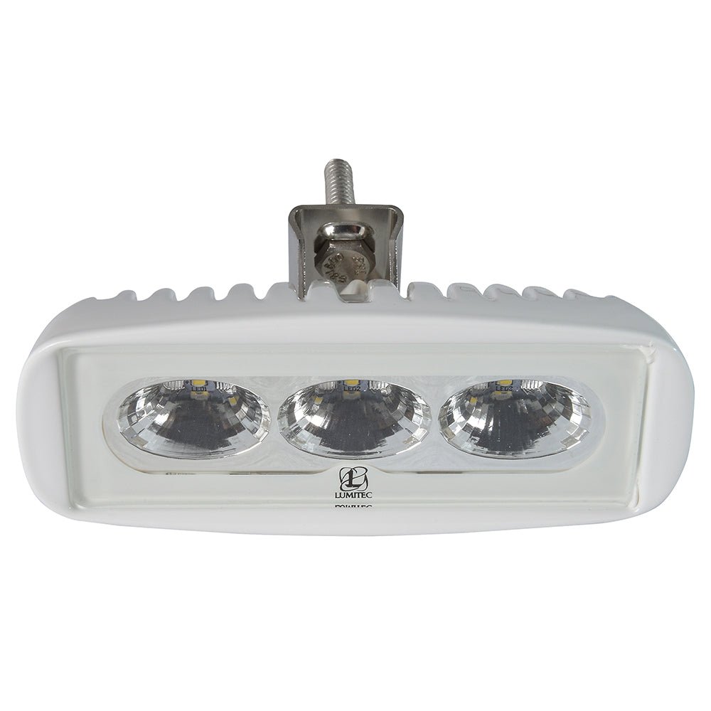 Lumitec CapreraLT - LED Flood Light - White Finish - White Non - Dimming [101292]