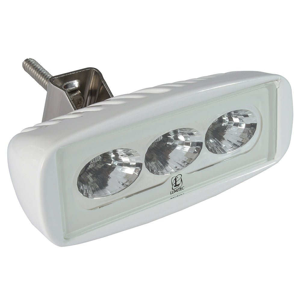 Lumitec CapreraLT - LED Flood Light - White Finish - White Non - Dimming [101292]