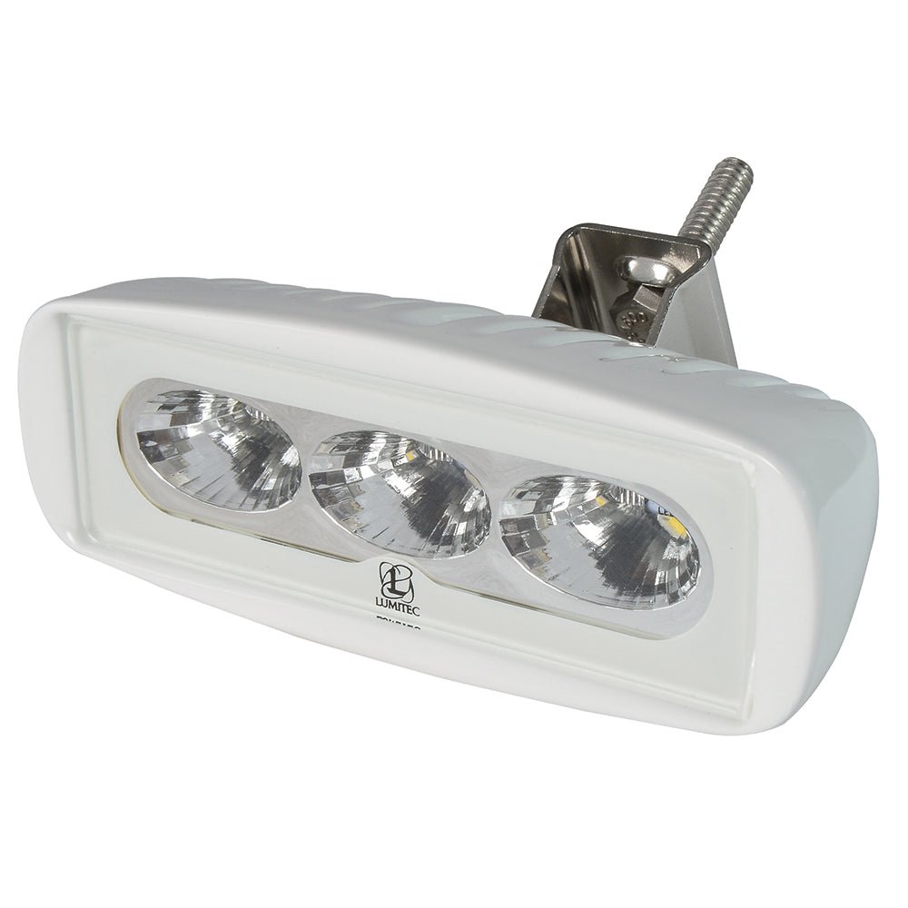 Lumitec CapreraLT - LED Flood Light - White Finish - White Non - Dimming [101292]