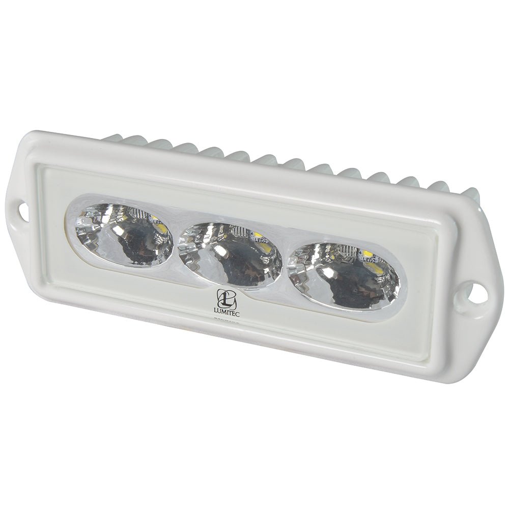 Lumitec CapriLT - LED Flood Light - White Finish - White Non - Dimming [101288]