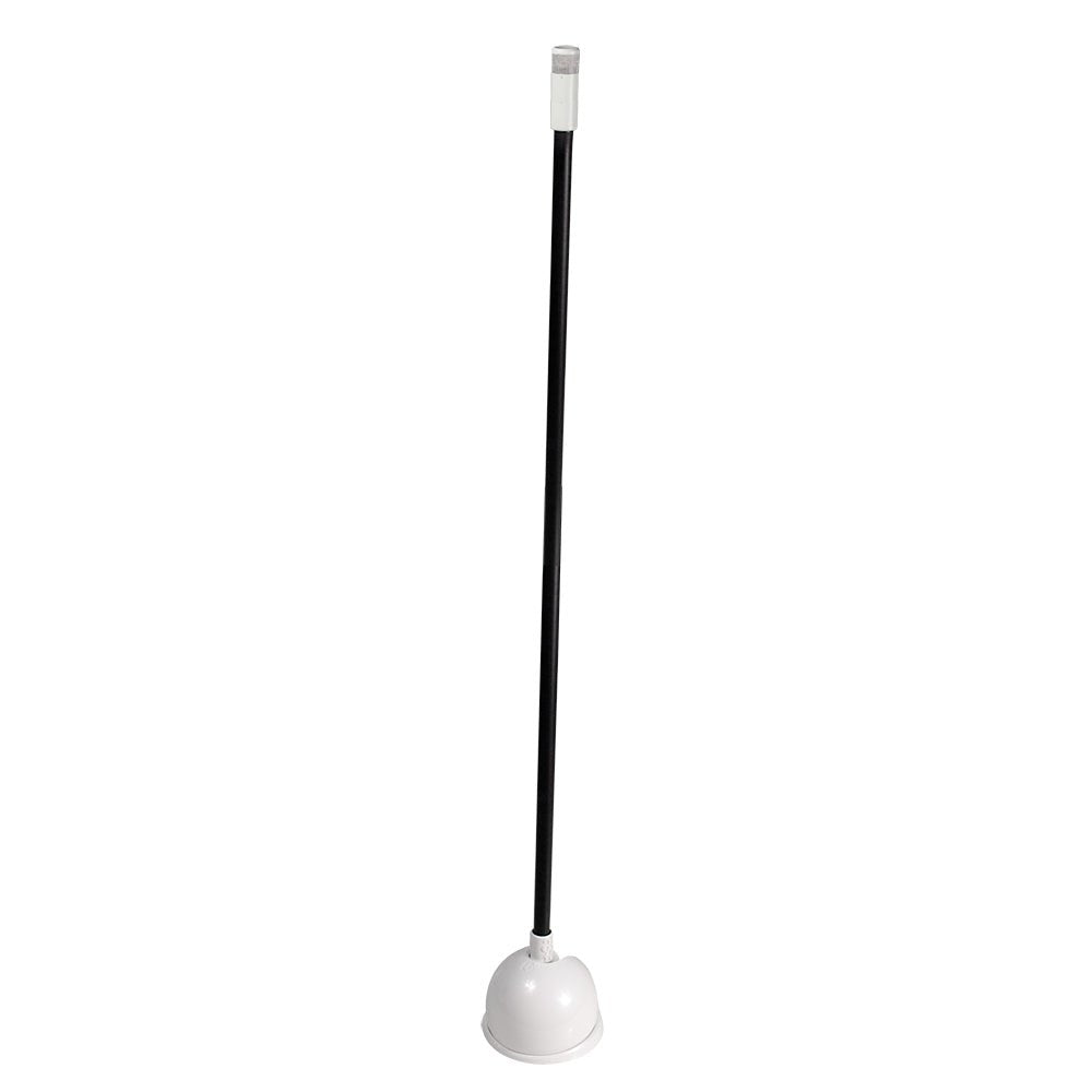 Lumitec Contour Anchor Light - 39&quot; - Black Shaft White Base [101584]