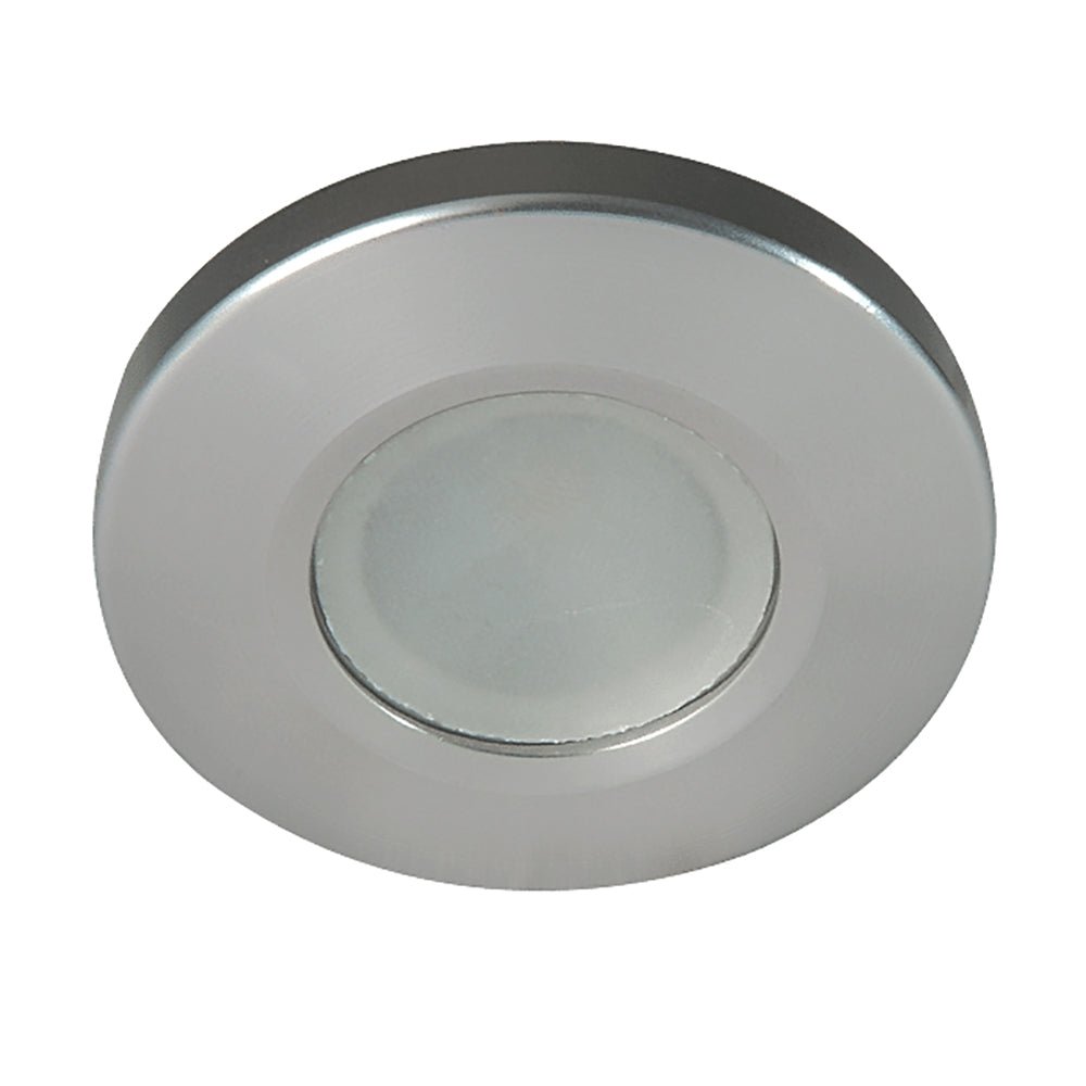 Lumitec Orbit - Flush Mount Down Light - Brushed Finish - 2 - Color White/Red Dimming [112502]