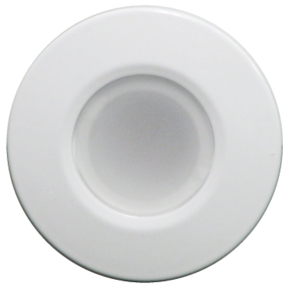 Lumitec Orbit - Flush Mount Down Light - White Finish - 2 - Color Blue/White Dimming [112521]