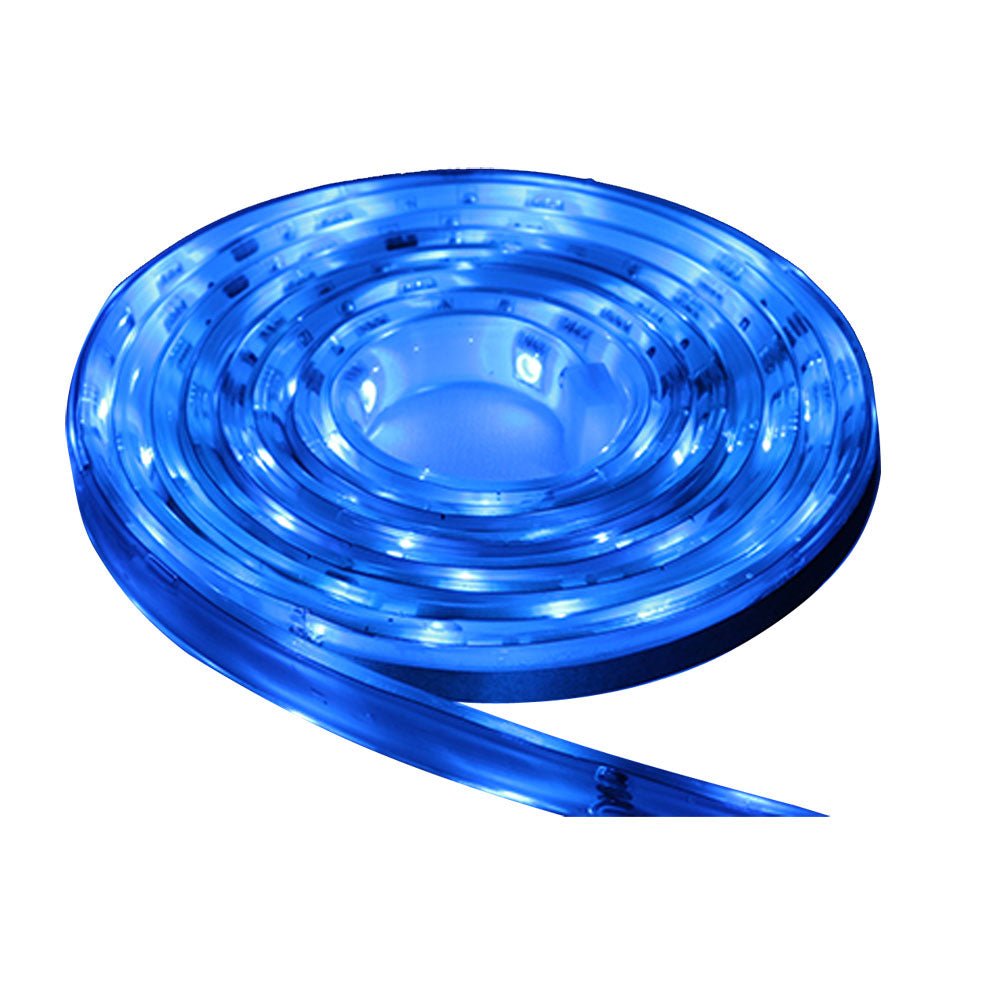 Lunasea Waterproof IP68 LED Strip Lights - Blue - 2M [LLB - 453B - 01 - 02]