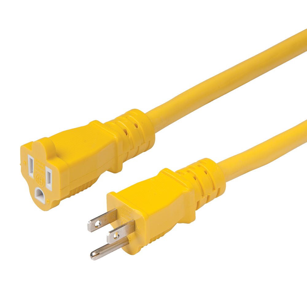 Marinco 15A 12/3 Heavy - Duty Extension Cord - 50 [151250] - Fin &amp; Anchor