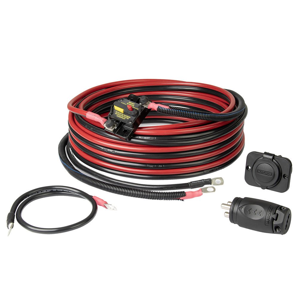 Marinco 24V Trolling Motor Wiring Kit w/70A Plug Receptacle [24VWKS3] - Fin & Anchor