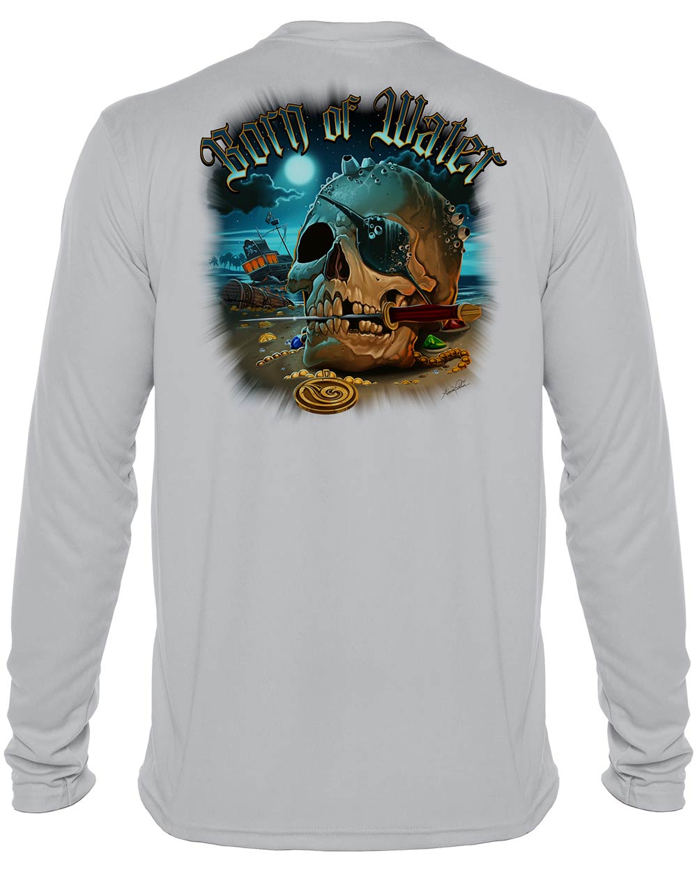 Pirate Skull UV Shirt