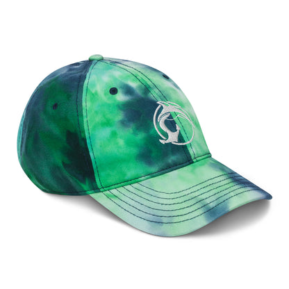 Fin &amp; Anchor Tie-dye Dad Hat - Ocean