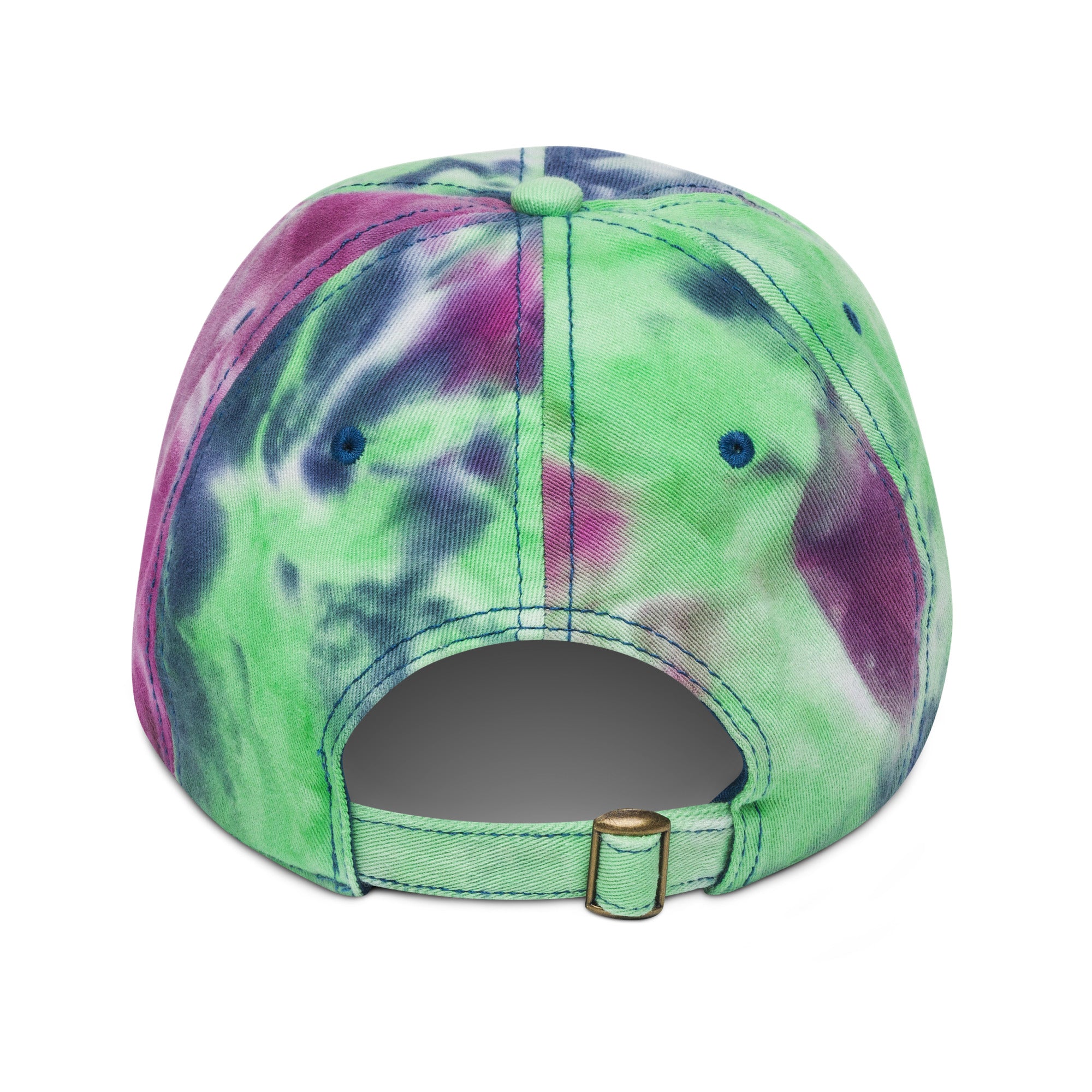 Fin &amp; Anchor Tie-dye Dad Hat - Purple Splash