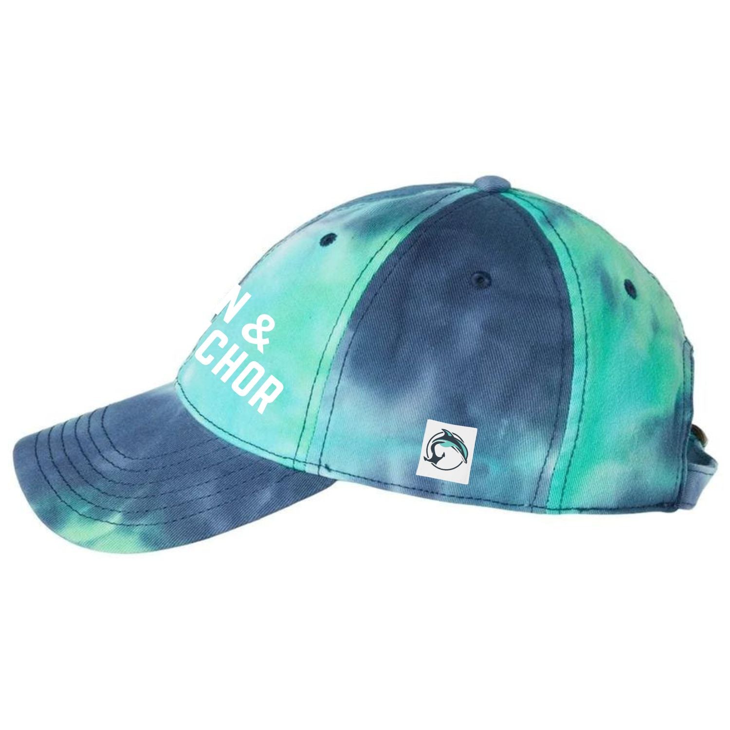 Tie Dye F&A Embroidered Dad Hat