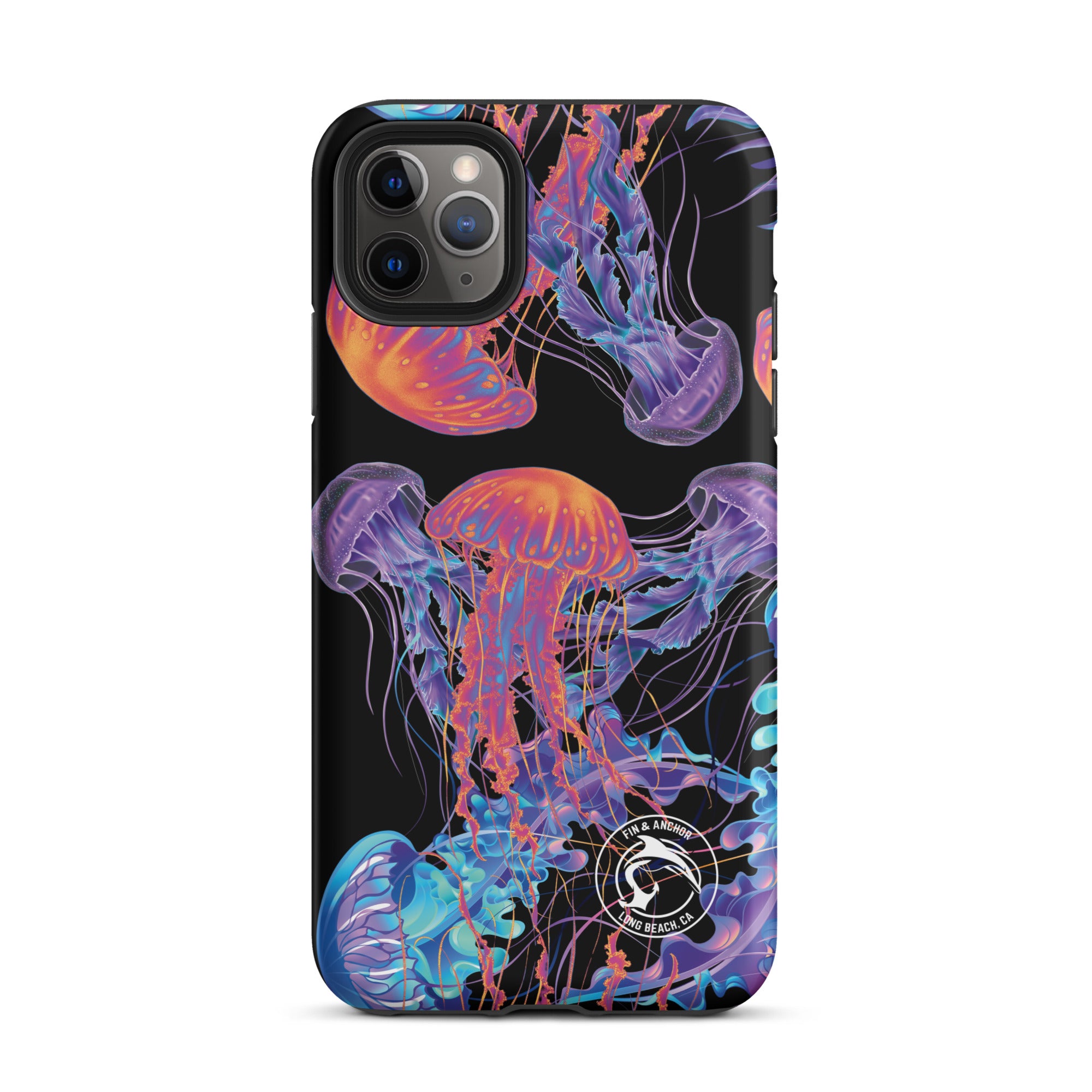 Neon Jellyfish Tough Case for iPhone®