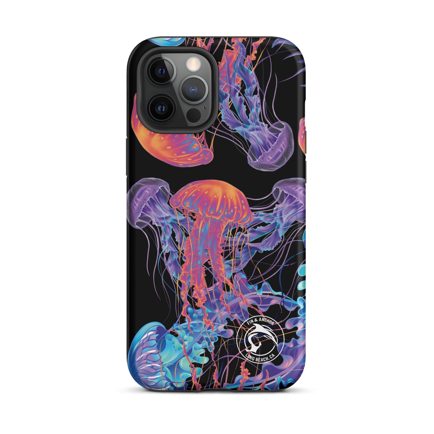 Neon Jellyfish Tough Case for iPhone®