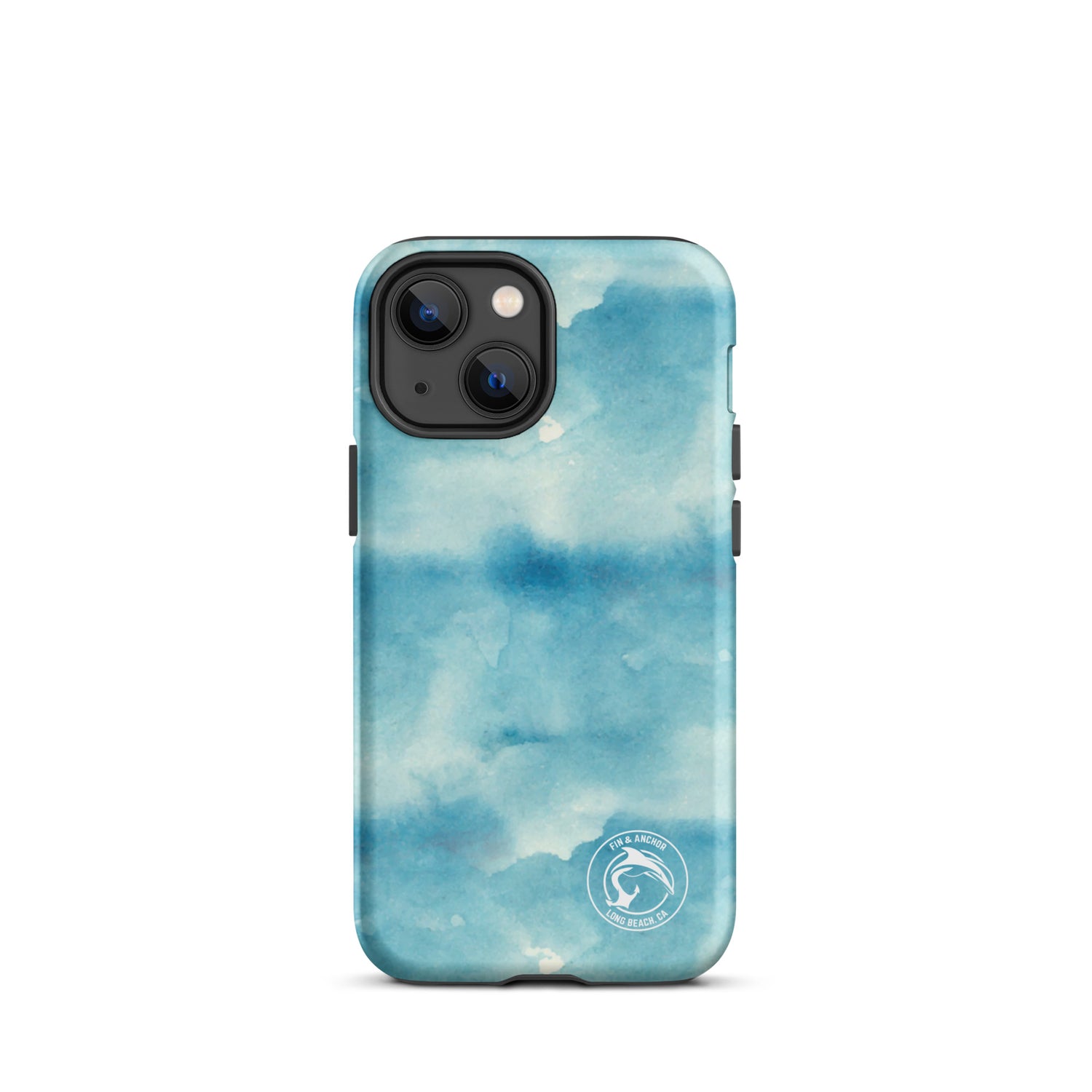 Blue Storm Watercolor Tough Case for iPhone®