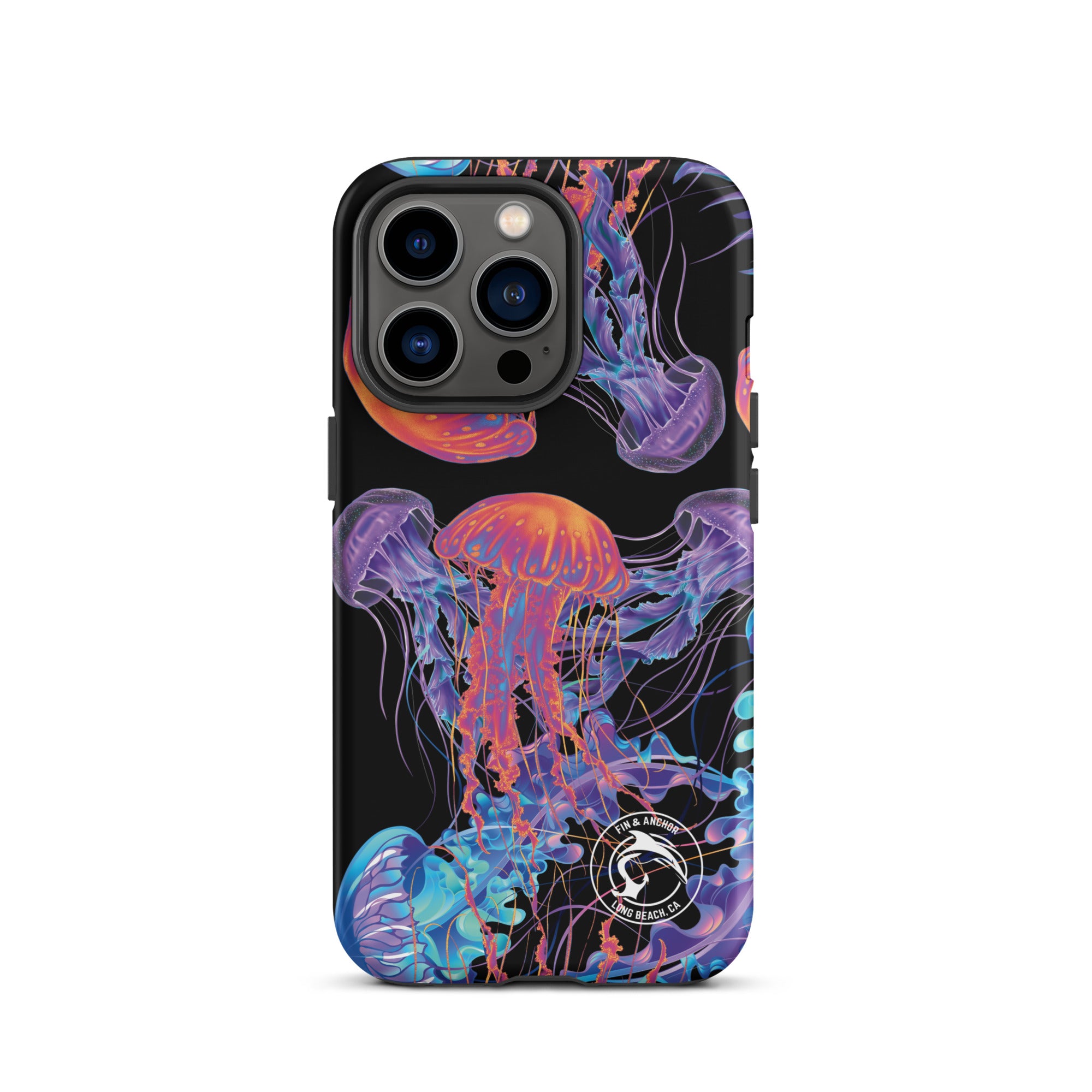 Neon Jellyfish Tough Case for iPhone®