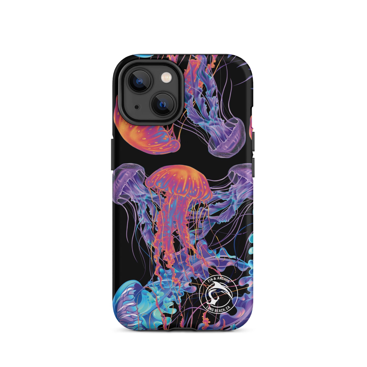 Neon Jellyfish Tough Case for iPhone®