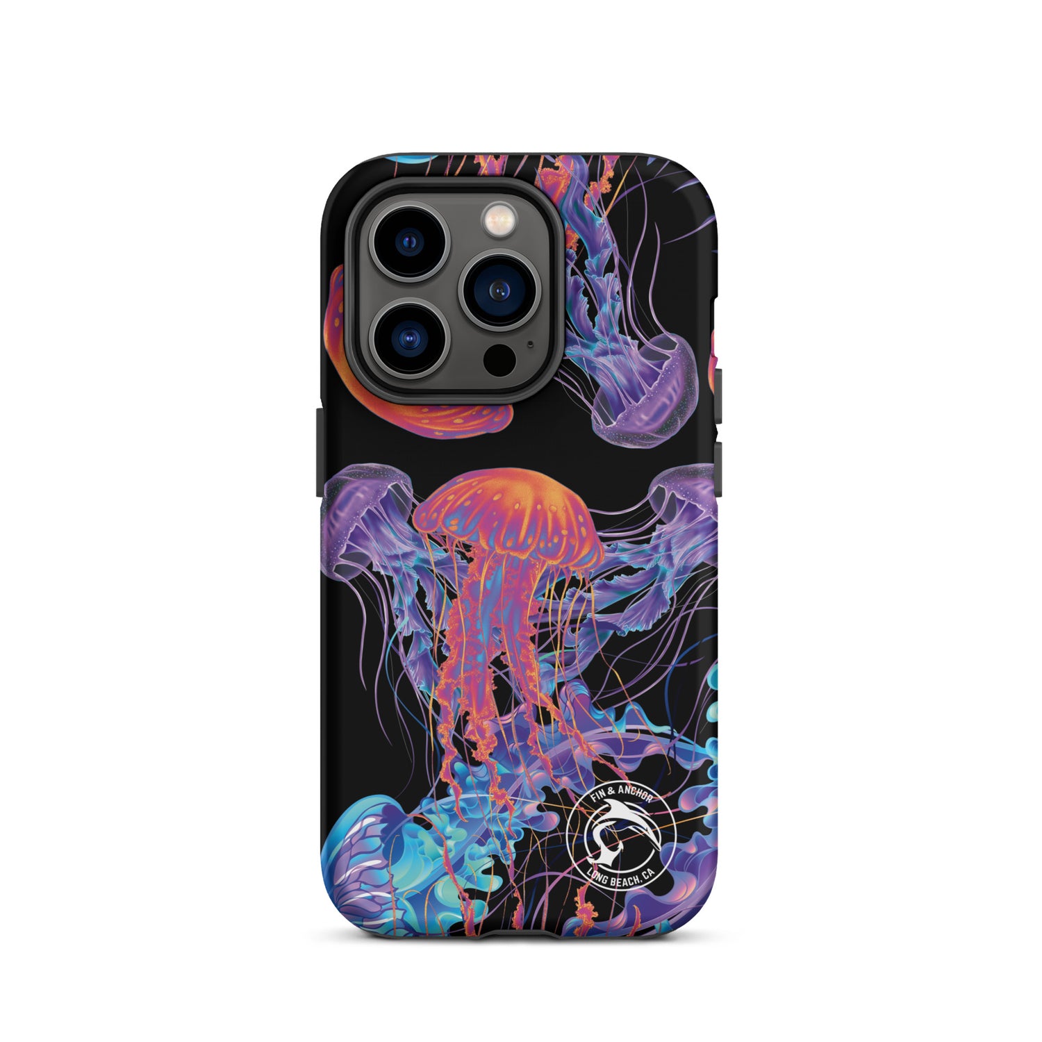 Neon Jellyfish Tough Case for iPhone®