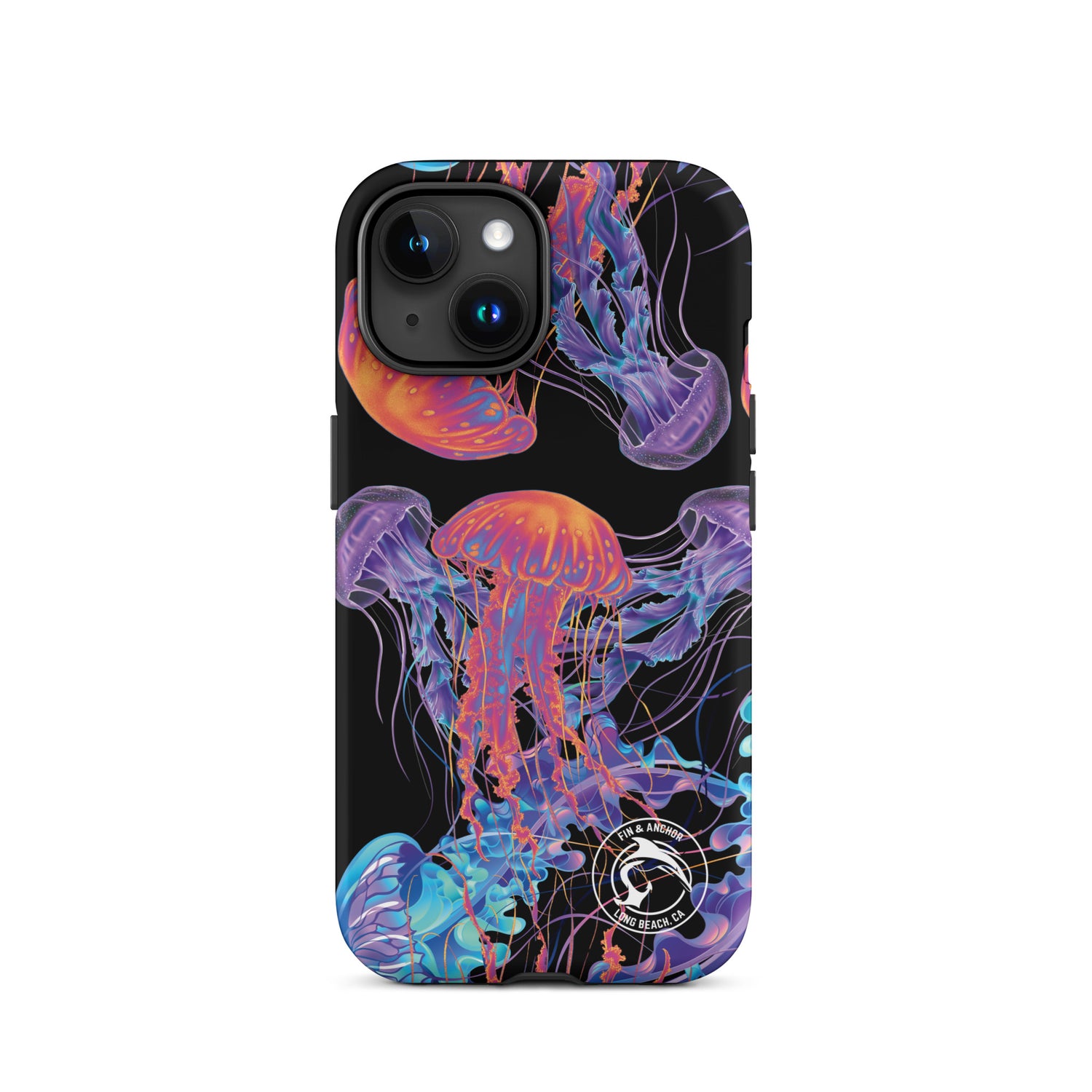 Neon Jellyfish Tough Case for iPhone®