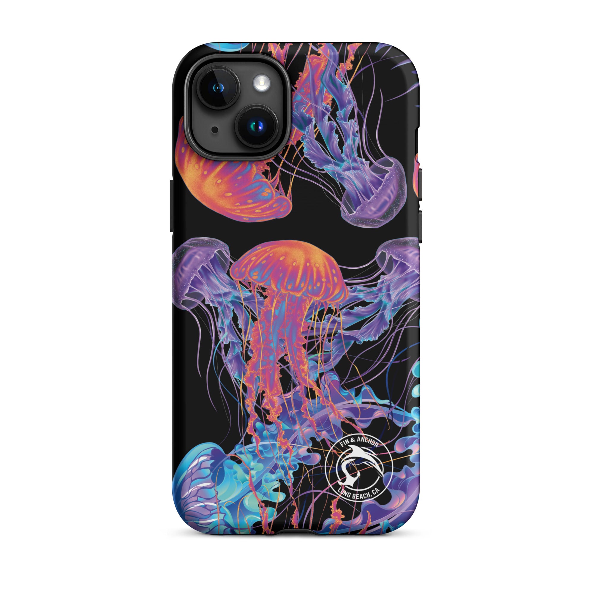 Neon Jellyfish Tough Case for iPhone®