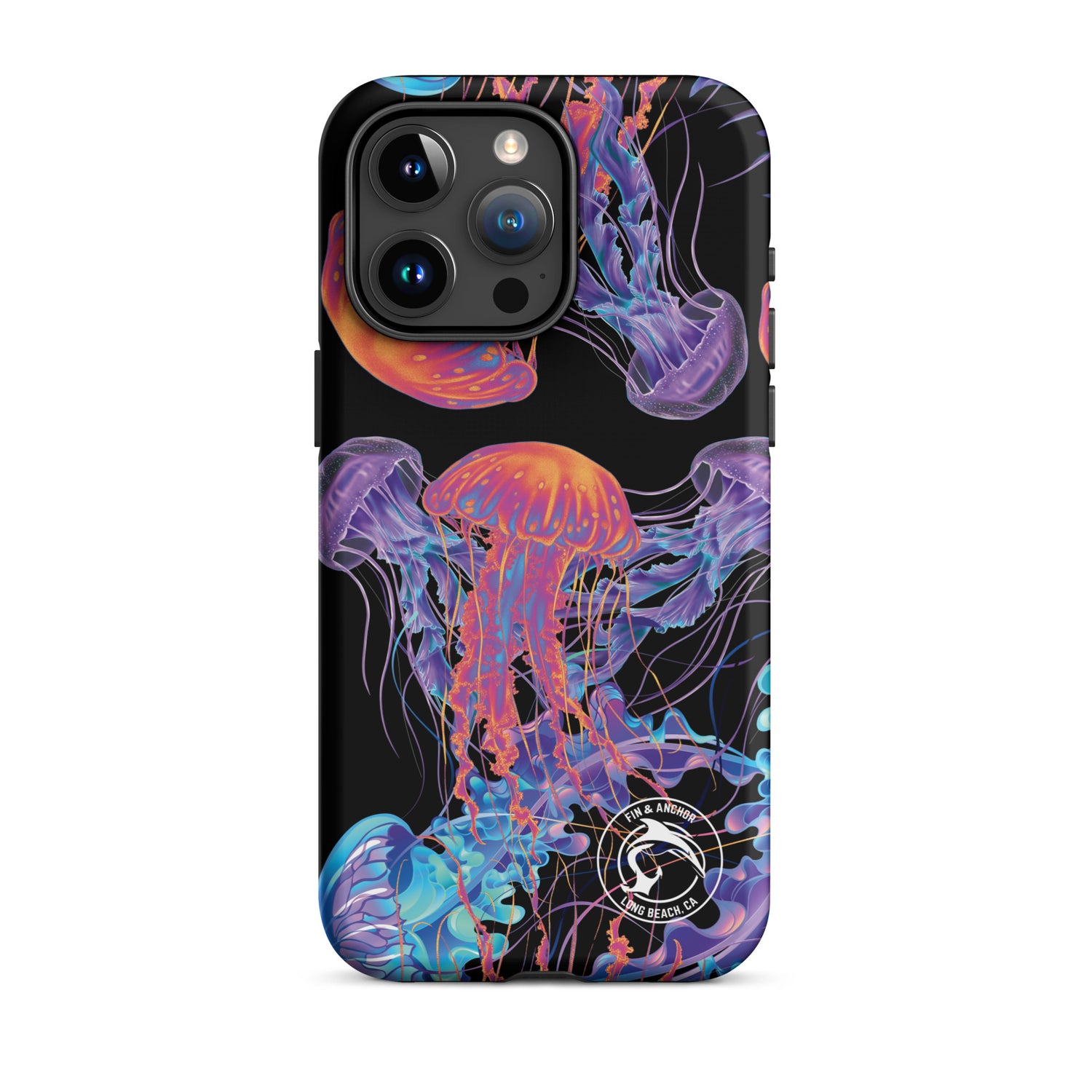 Neon Jellyfish Tough Case for iPhone®