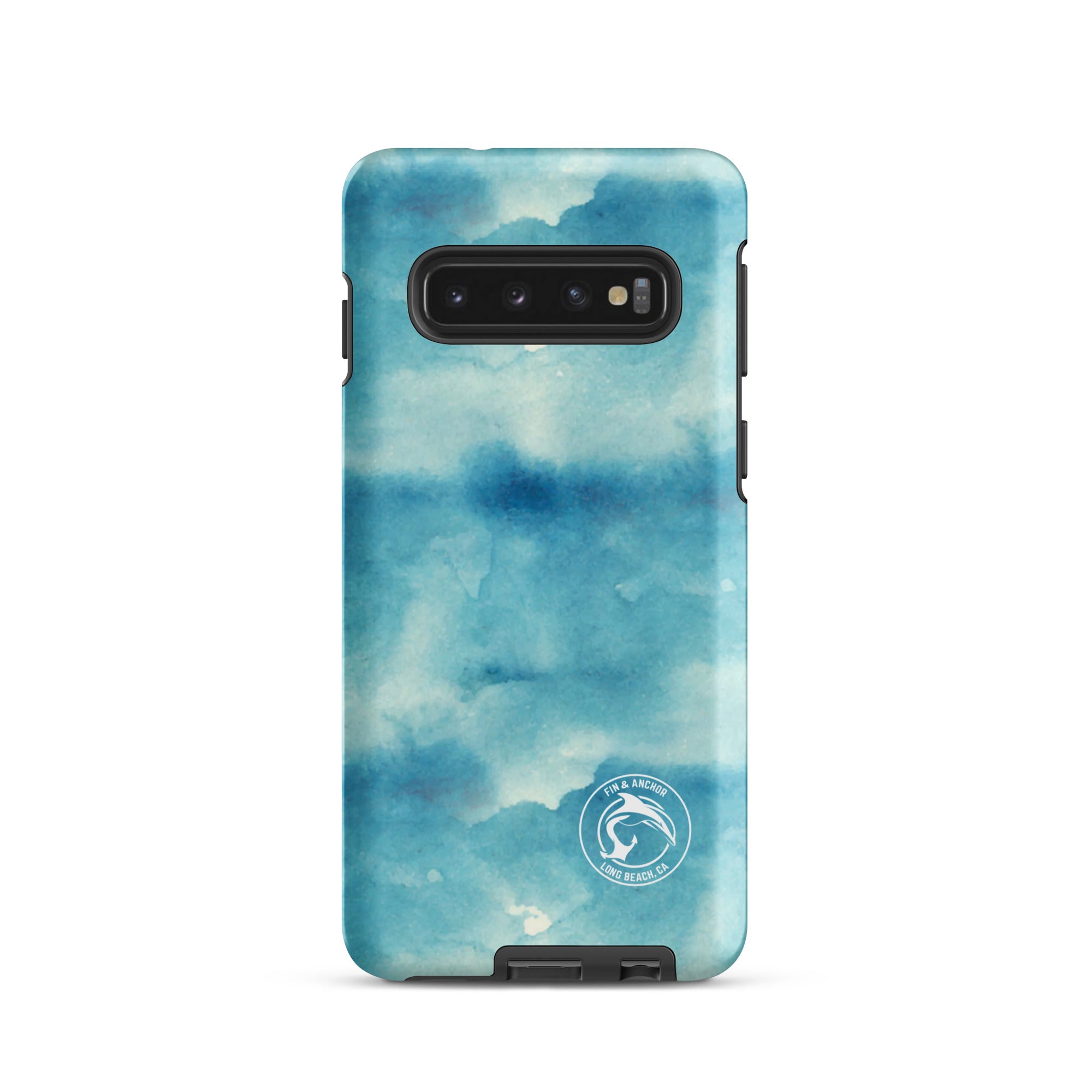 Blue Storm Watercolor Tough Case for Samsung®