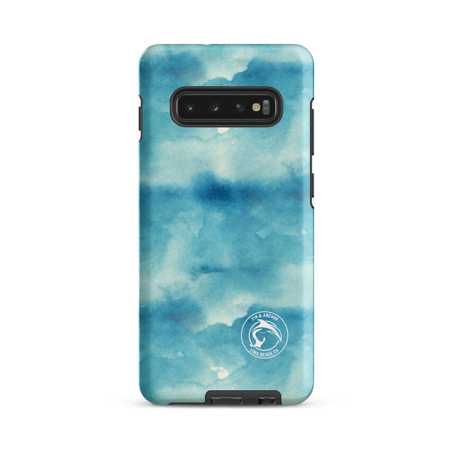 Blue Storm Watercolor Tough Case for Samsung®