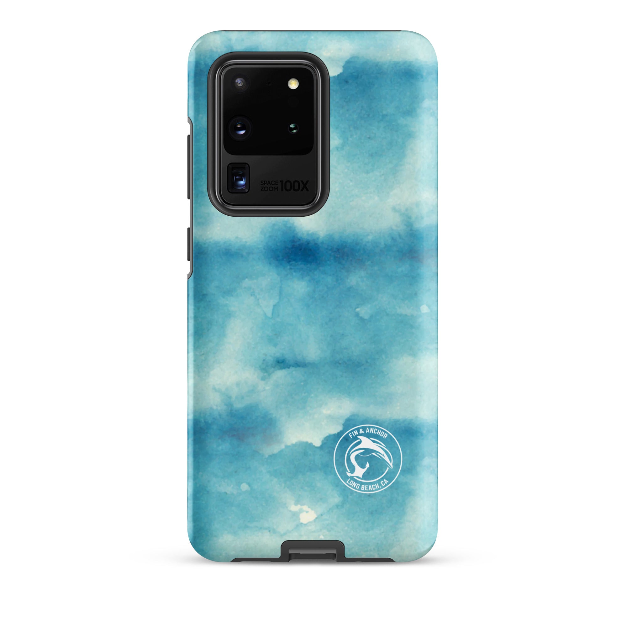 Blue Storm Watercolor Tough Case for Samsung®