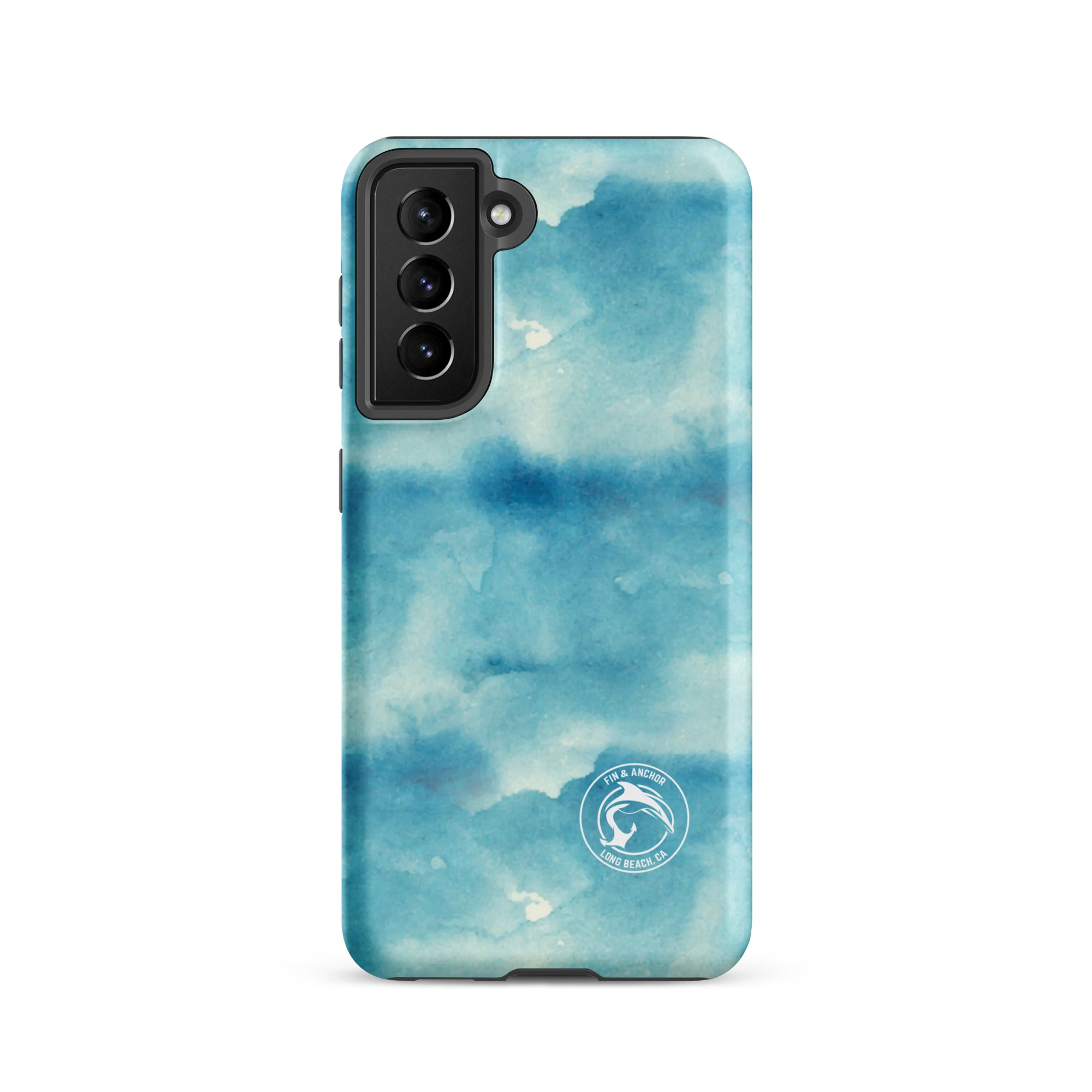 Blue Storm Watercolor Tough Case for Samsung®