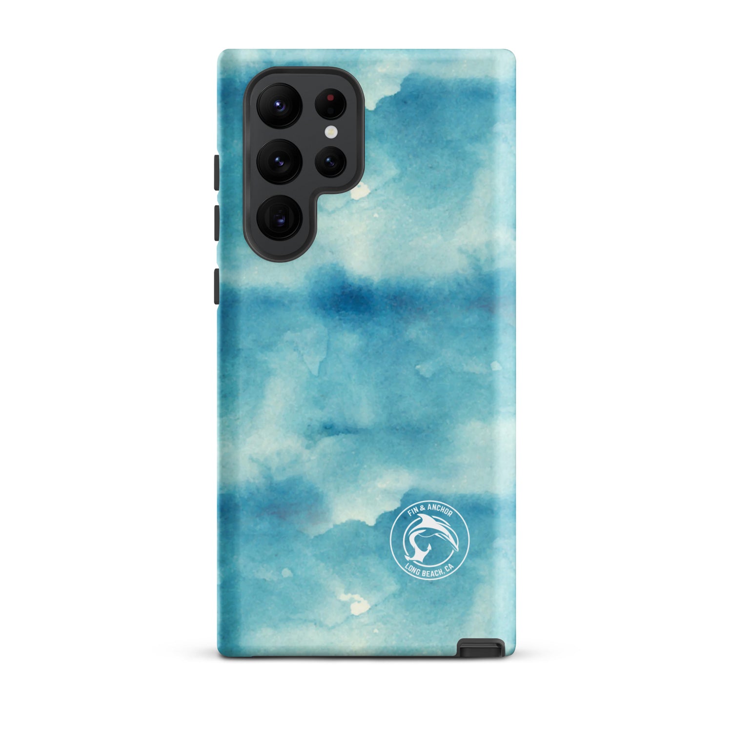 Blue Storm Watercolor Tough Case for Samsung®