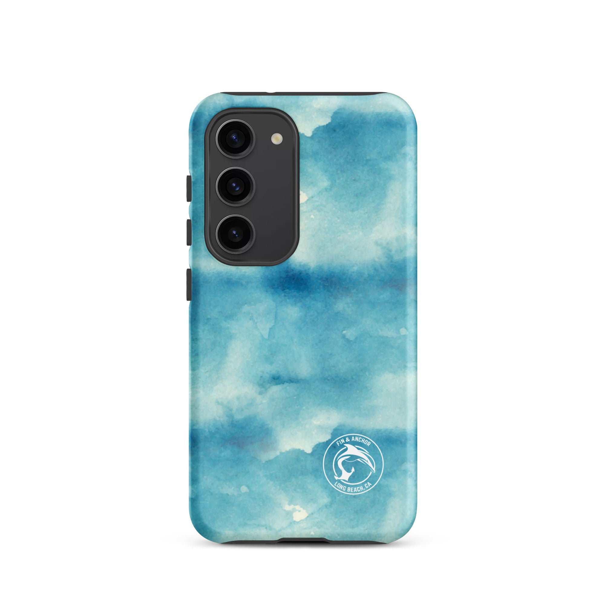 Blue Storm Watercolor Tough Case for Samsung®