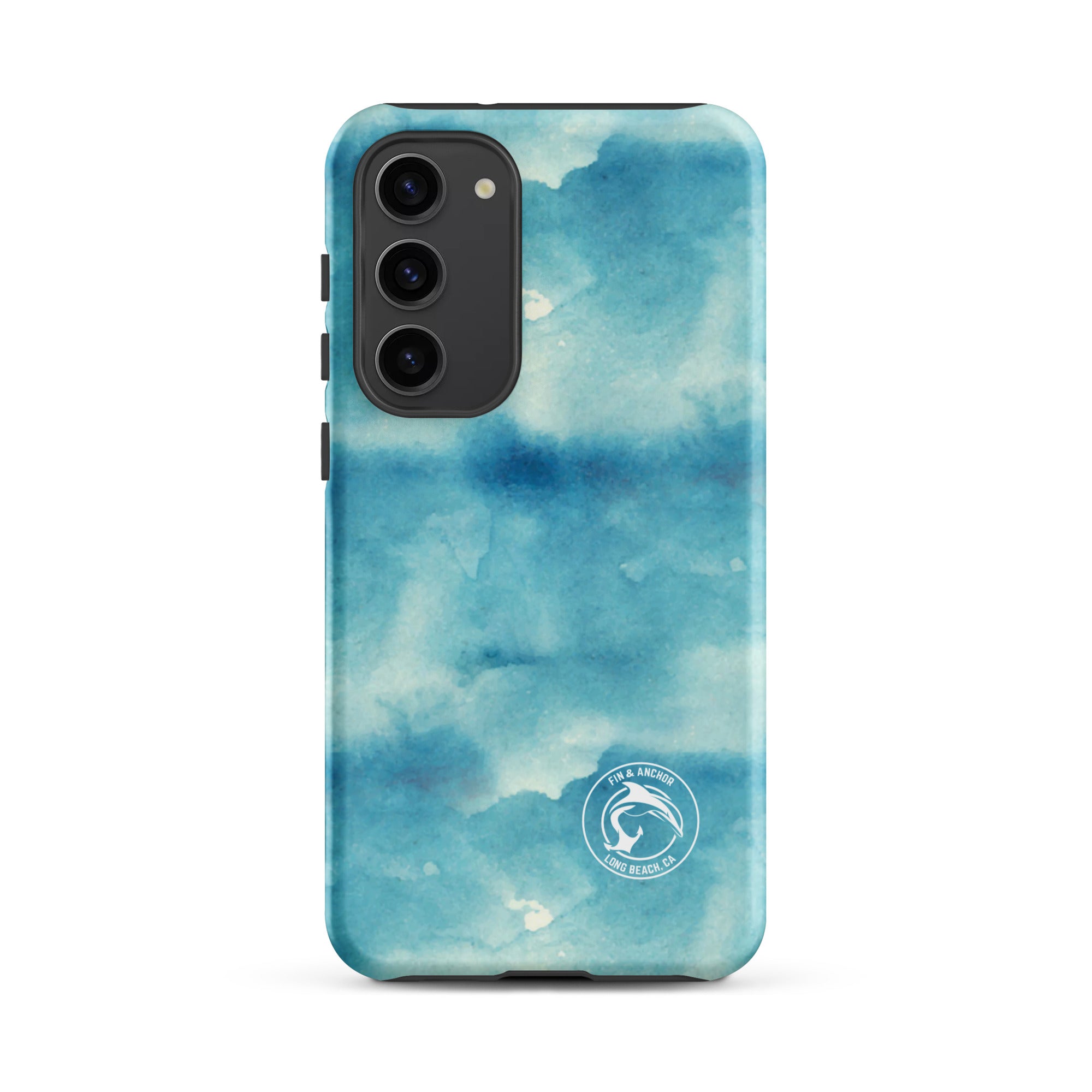 Blue Storm Watercolor Tough Case for Samsung®