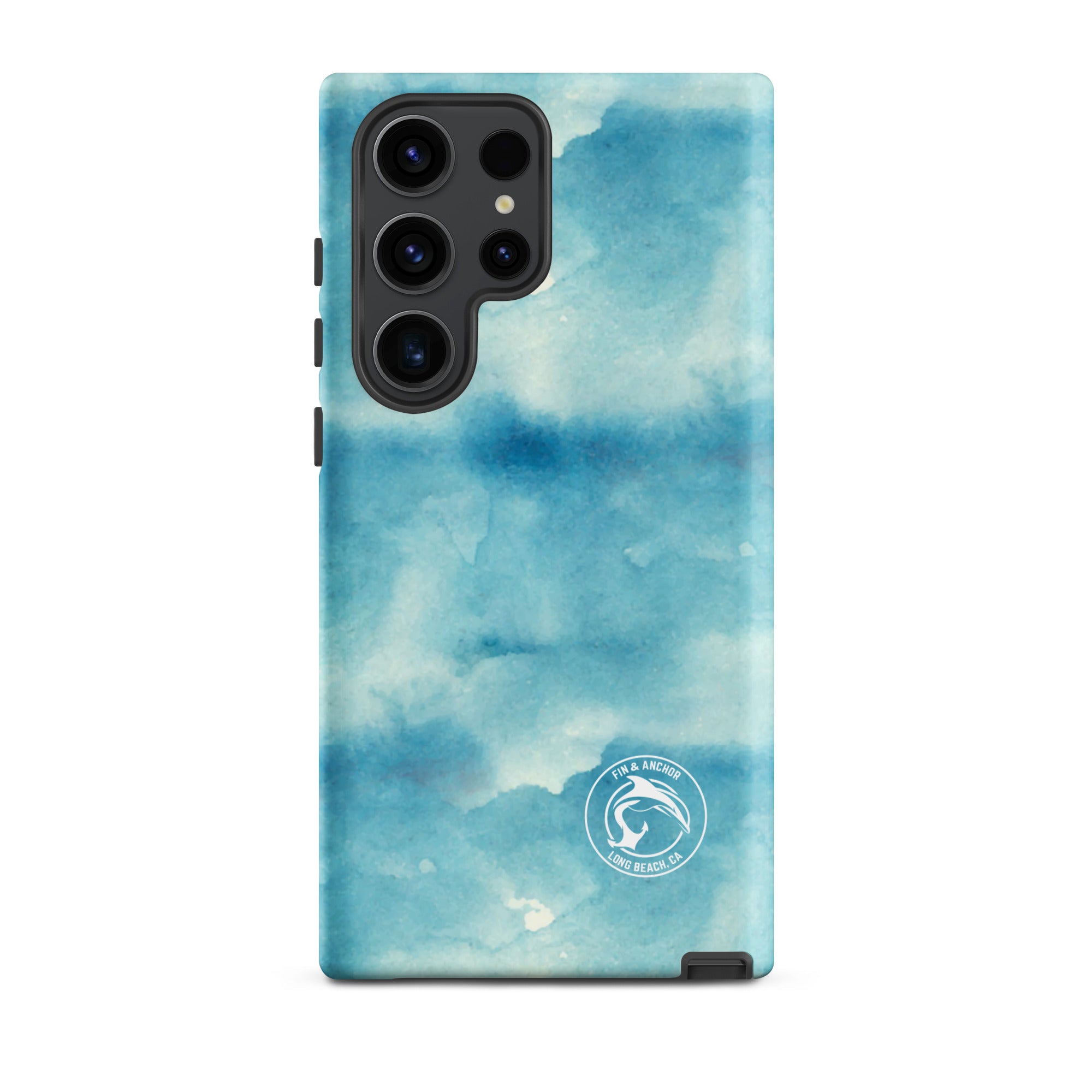 Blue Storm Watercolor Tough Case for Samsung®