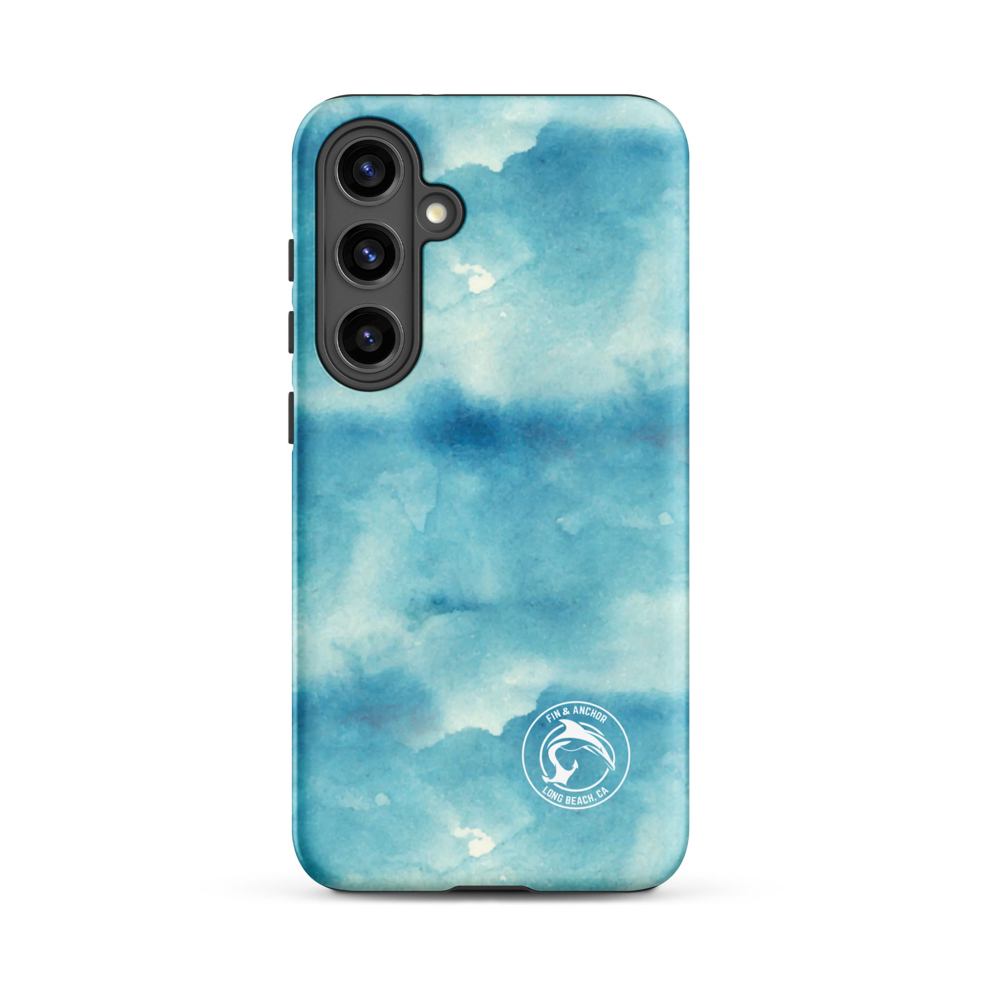 Blue Storm Watercolor Tough Case for Samsung®